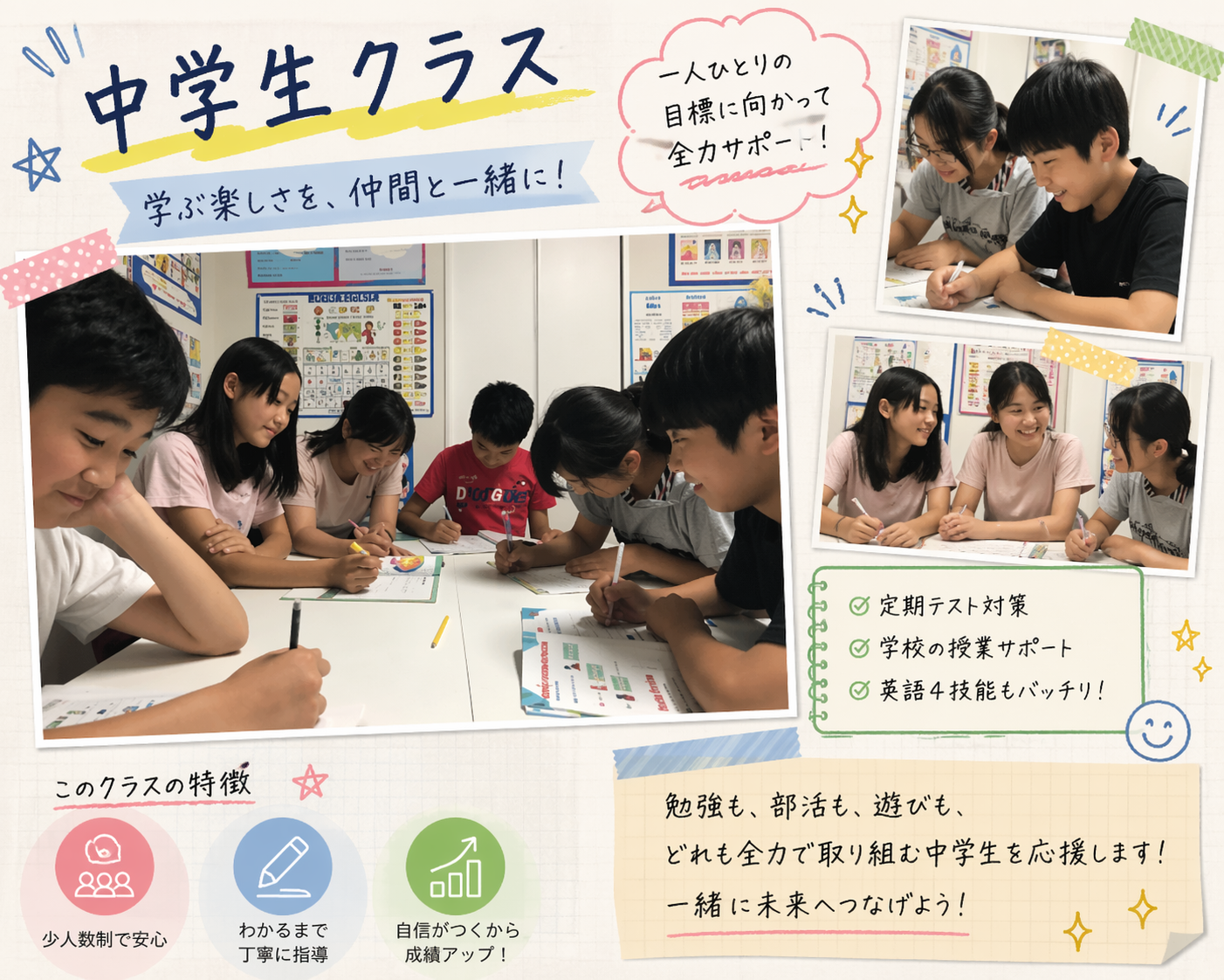 ABC English 中学生クラス