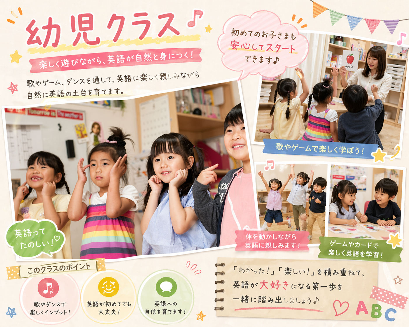 ABC English 幼児クラス