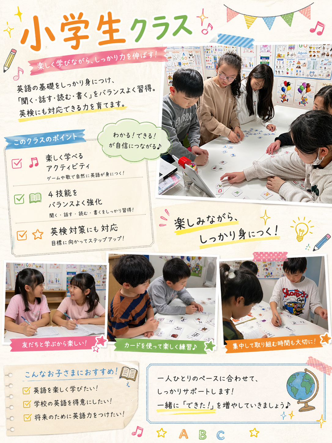ABC English 小学生クラス